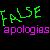 :iconfalseapologies: