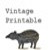 :iconvintageprintable:
