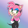 Amy in Rouge's outfit by Miszcz90 on DeviantArt