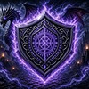 Violet Moon Elf with Shadow Raven in Mystical Forest by DreamArt8 on ...