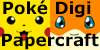 PokeDigiPapercraft