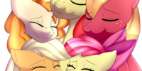 Applejack and Pinkie Pie Vector by CyanLightning on DeviantArt