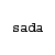 DeviantArt profile picture for @sada on DeviantArt