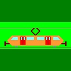 {abstract rail car}